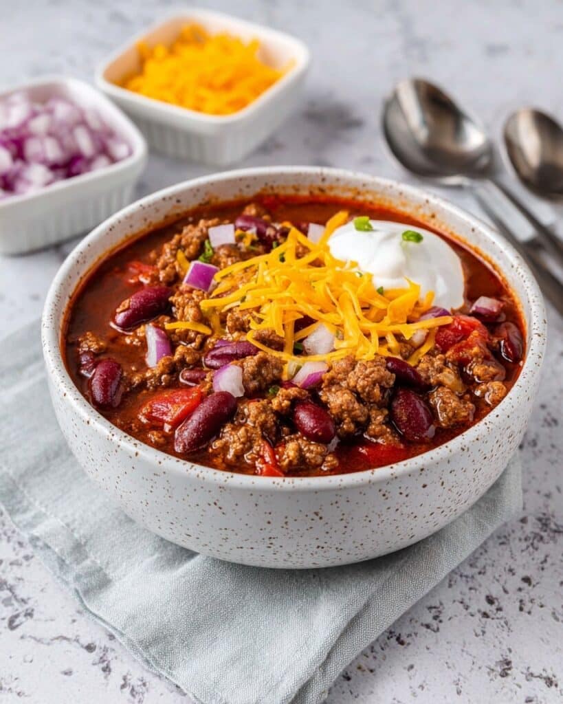 Beef and Sausage Chili Recipe