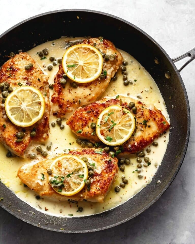 Creamy Lemon Chicken Piccata Recipe
