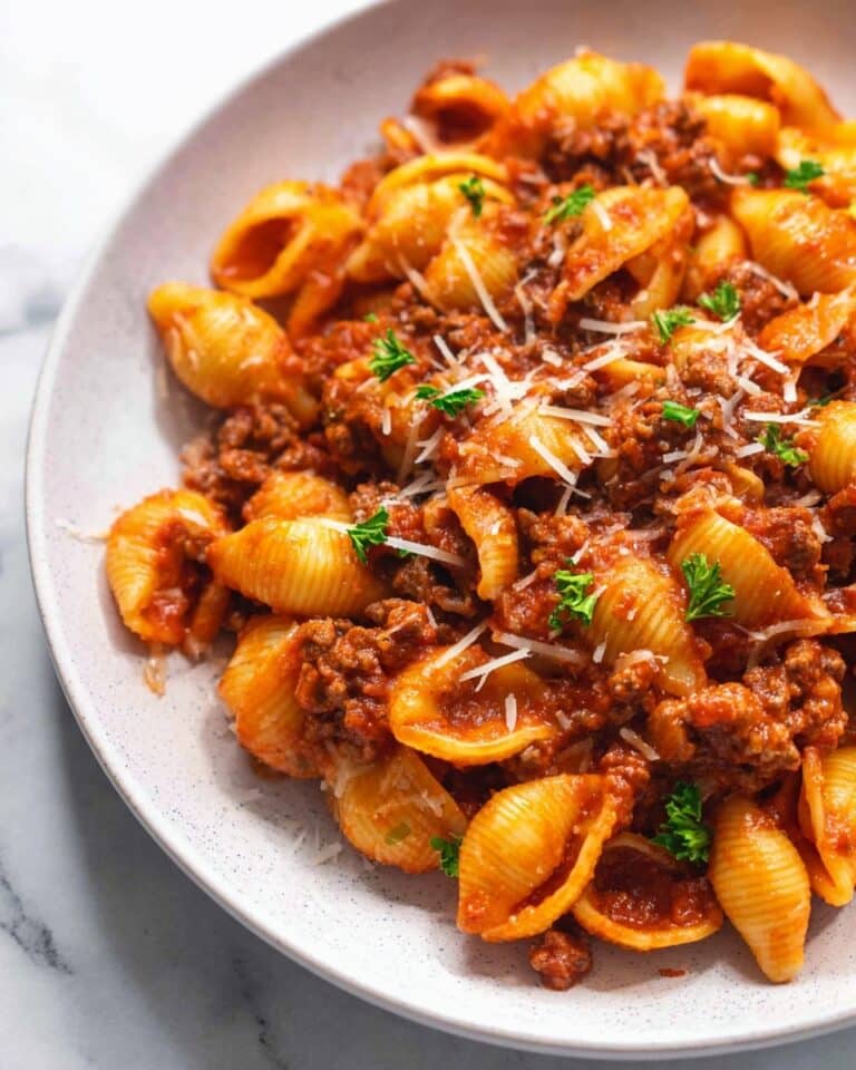Instant Pot Ground Beef Pasta Recipe
