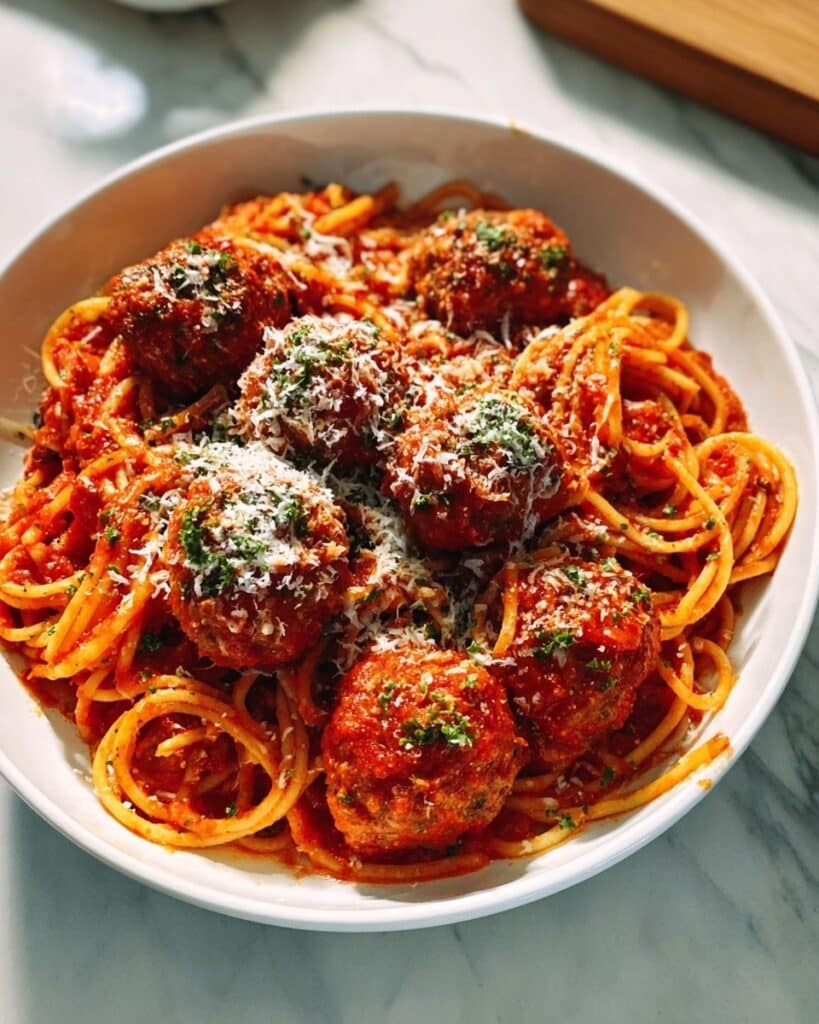 Slow-Cooker Spaghetti and Meatballs Recipe