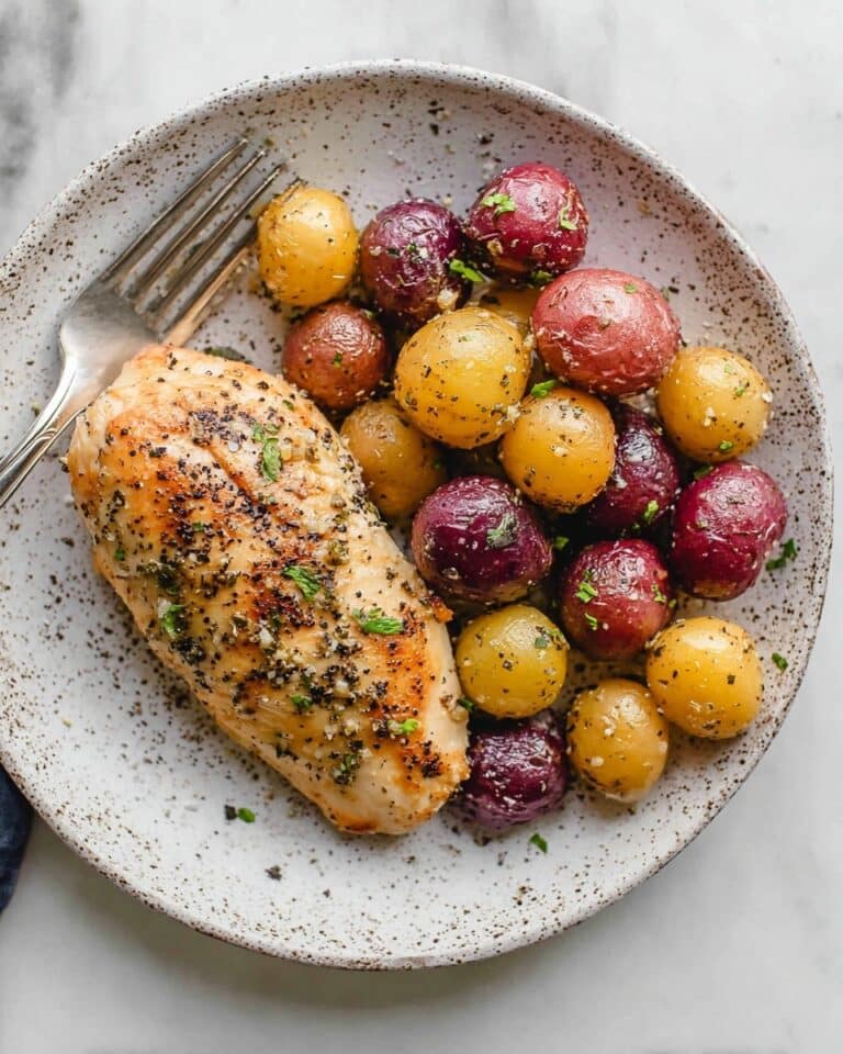 Instant Pot Chicken and Potatoes with Ranch Seasoning and Parmesan Recipe