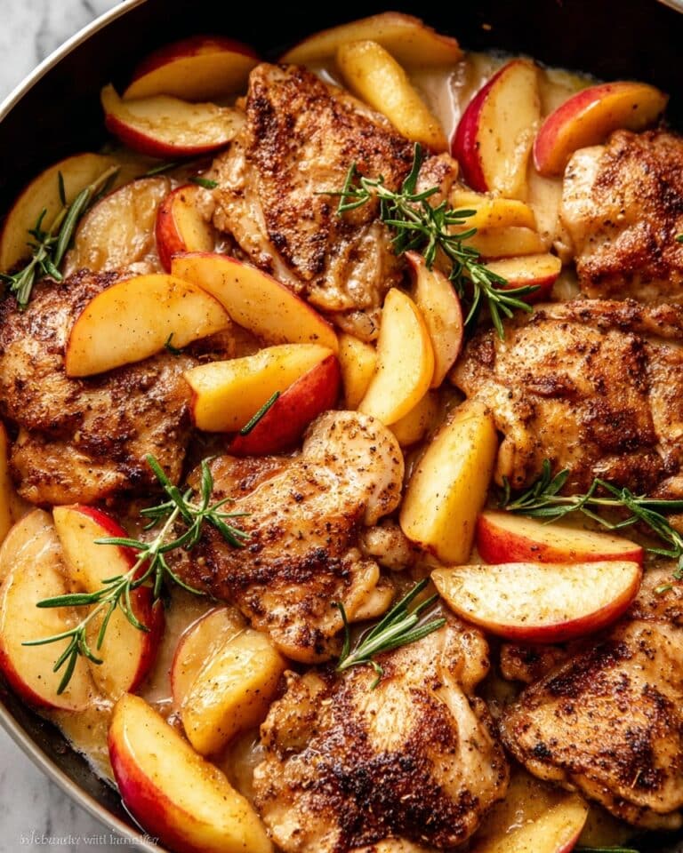 Skillet Apple Cider Chicken Recipe