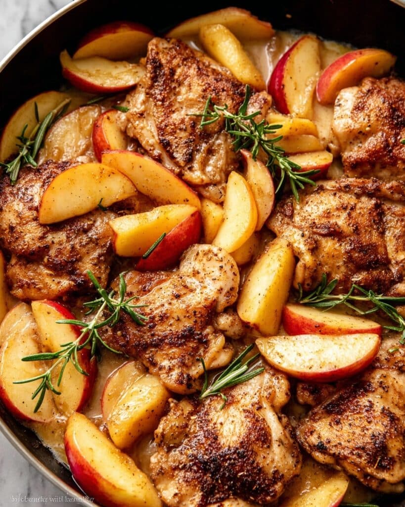 Skillet Apple Cider Chicken Recipe