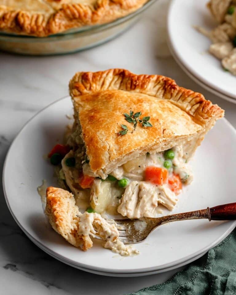 Double Crust Chicken Pot Pie Recipe