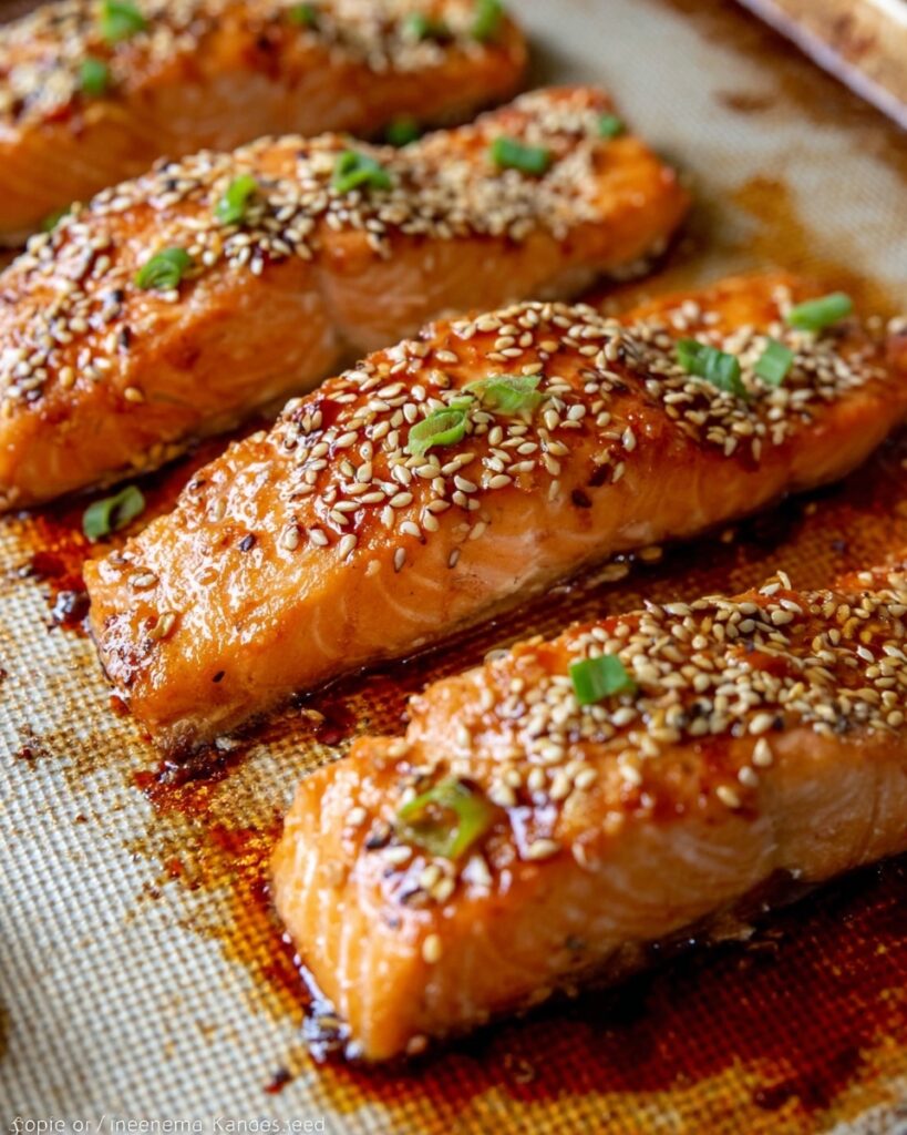 Easy Maple Sesame Salmon Recipe