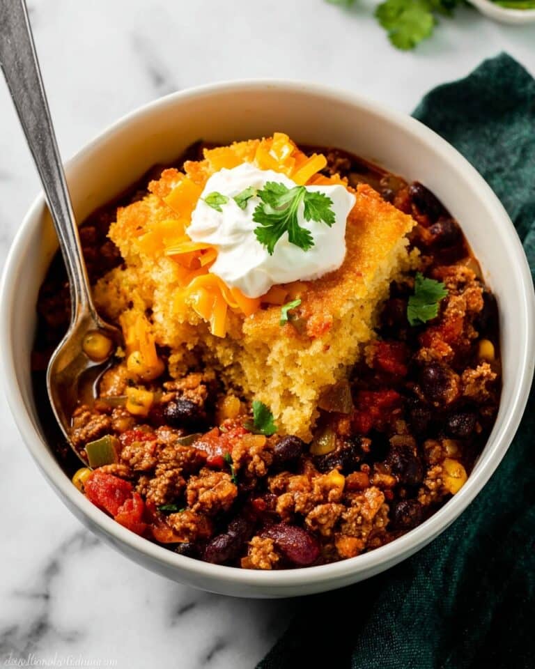 Cornbread Chili Casserole Recipe