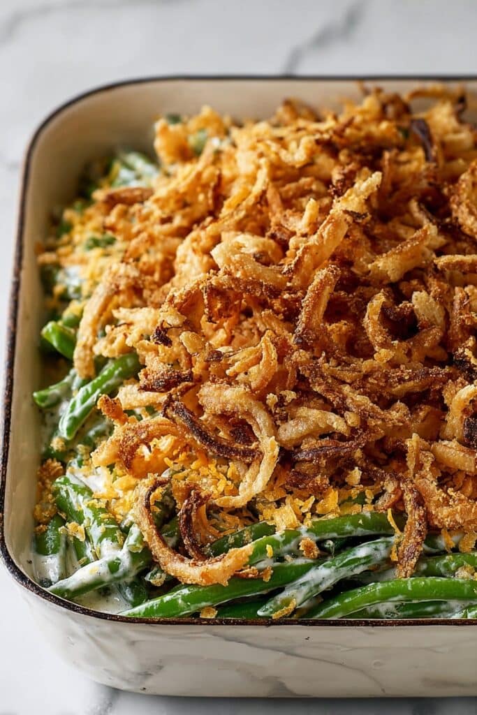 Green Bean Casserole with French Fried Onions Recipe