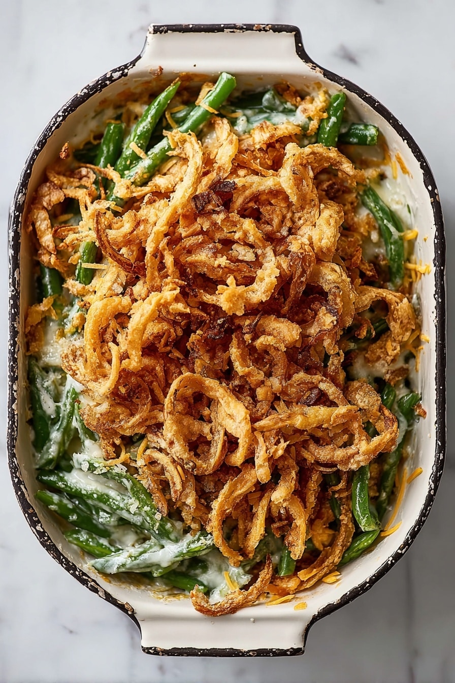 Green Bean Casserole with French Fried Onions Recipe - Recipe Step