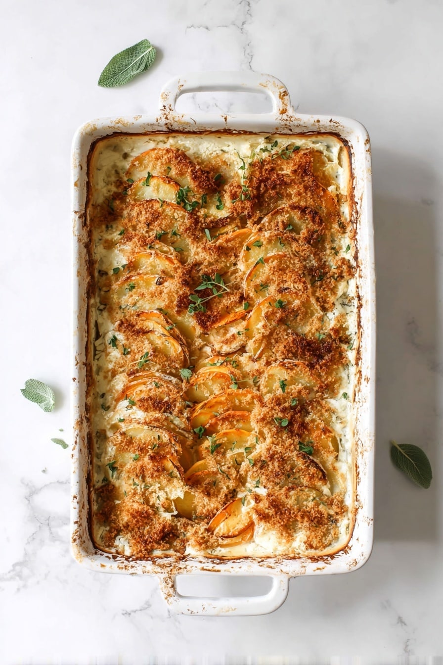 Asiago and Nutmeg Scalloped Potatoes Recipe - Recipe Step