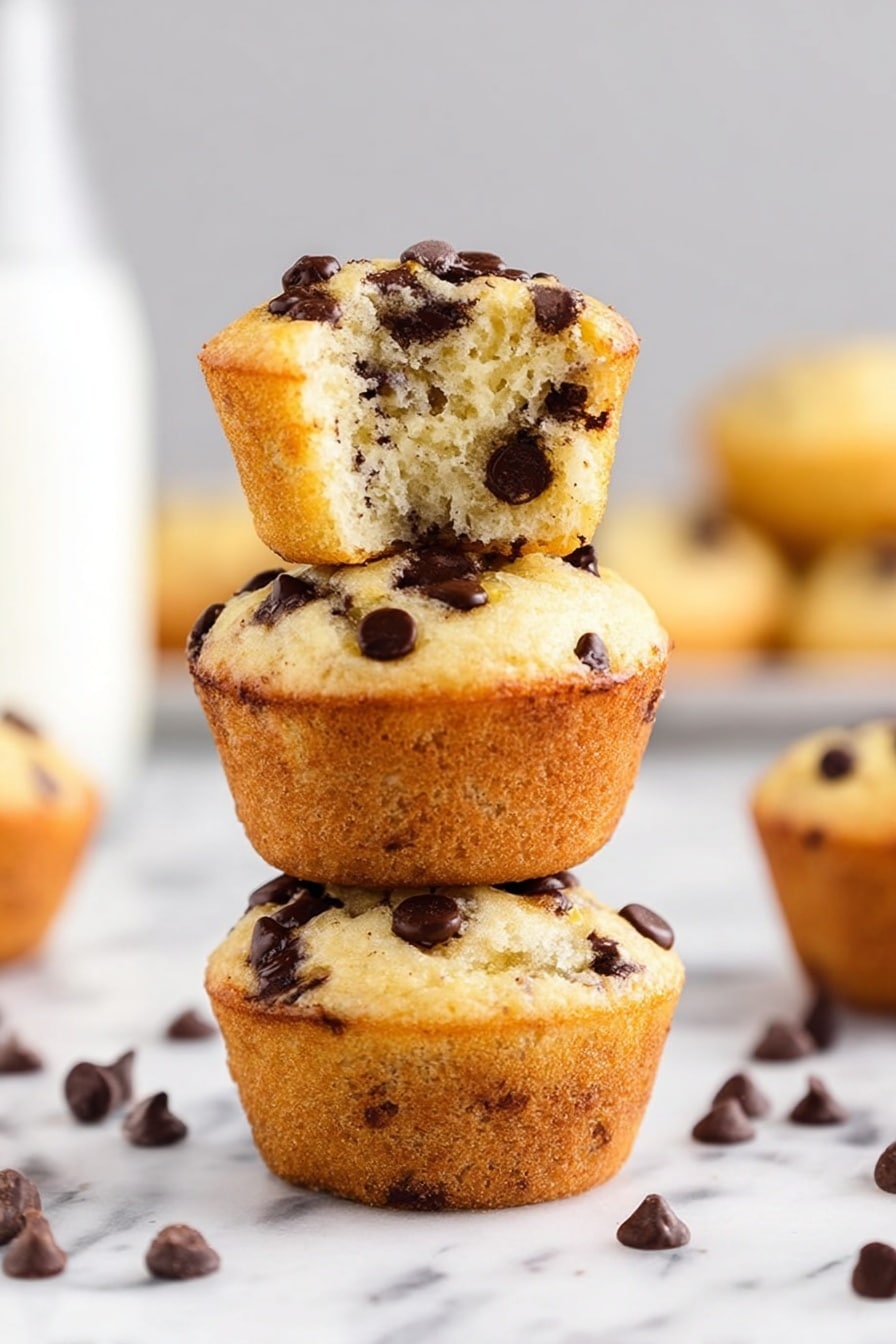 Mini Banana Muffins with Chocolate Chips Recipe - Recipe Step