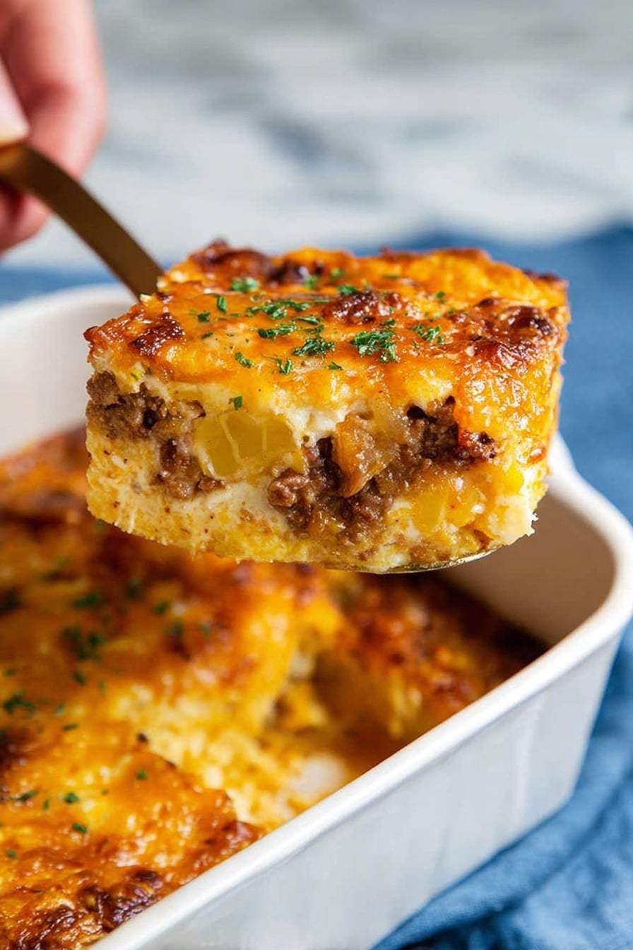 Southwest Chorizo Egg Casserole Recipe - Recipe Step