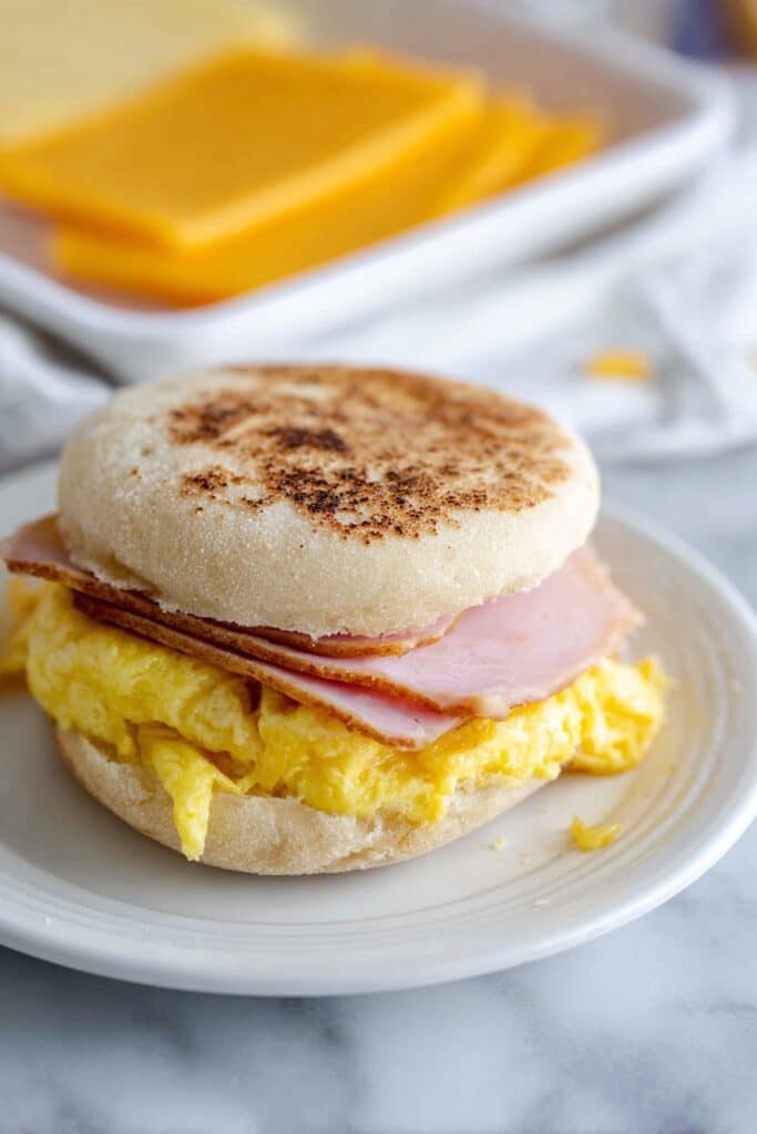 Sheet Pan Egg Breakfast Sandwiches Recipe