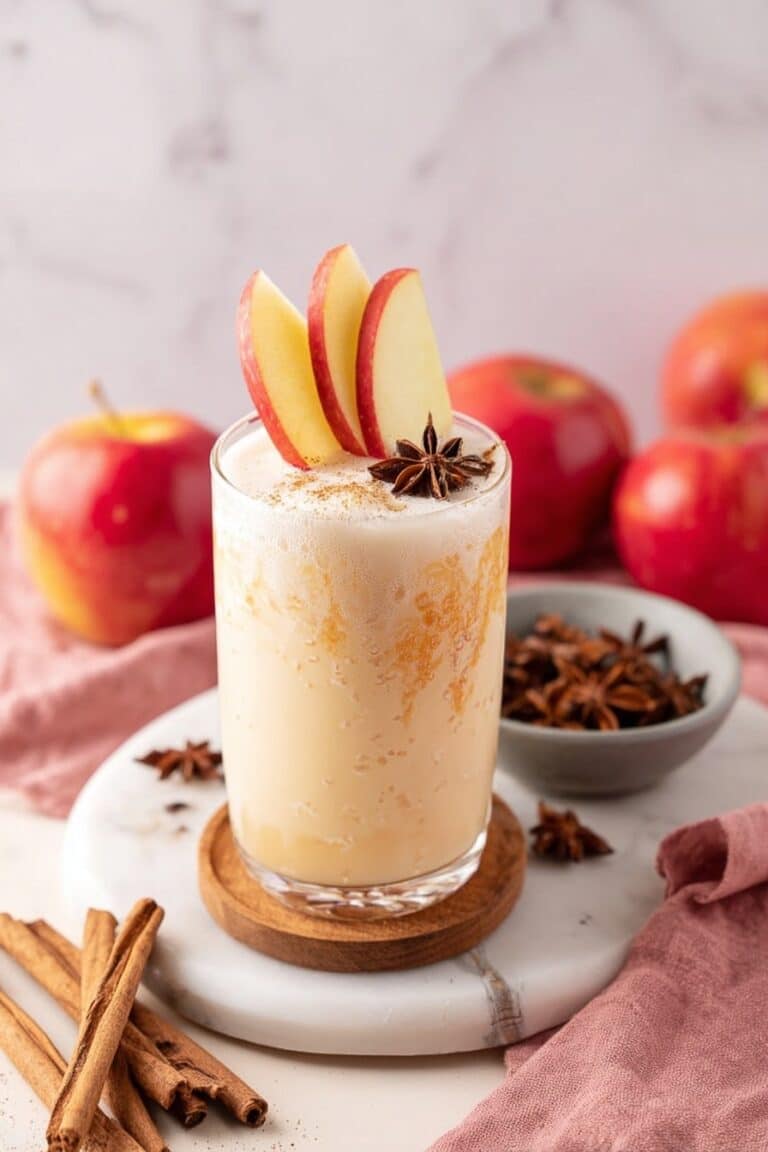 Apple Cider Float with Vanilla Ice Cream Recipe