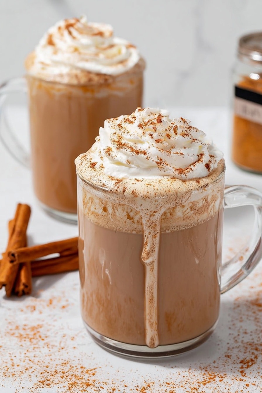 Pumpkin Spice Latte Recipe - Serving Suggestion