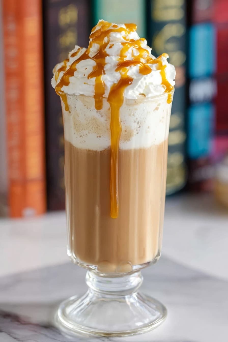 Harry Potter Hot Butterbeer Recipe - Serving Suggestion