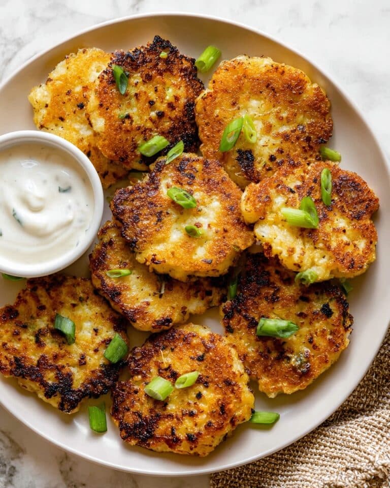 Cauliflower Fritters Recipe