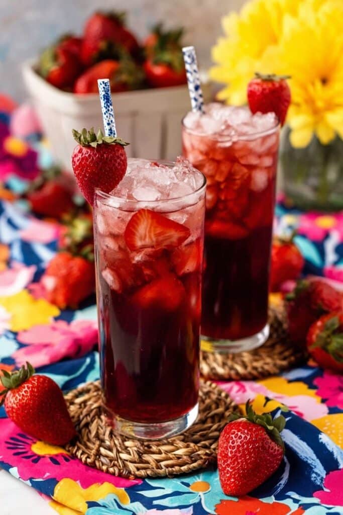 Strawberry Sweet Tea Recipe