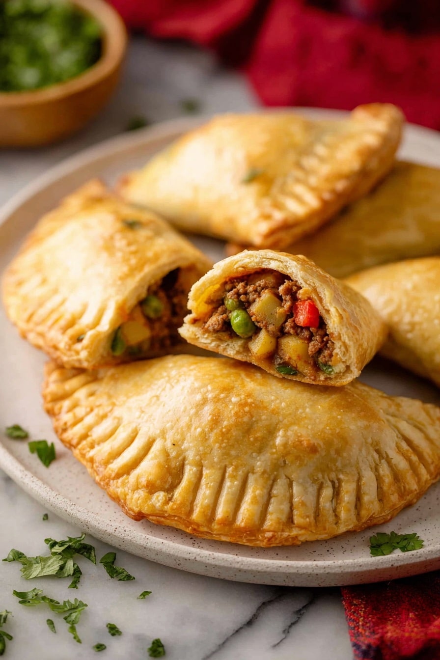 Air Fryer Beef Empanadas Recipe - Serving Suggestion