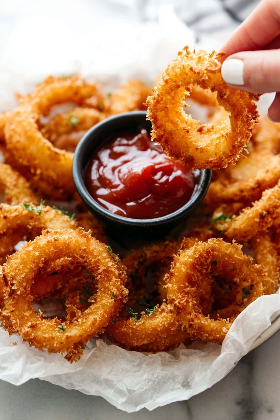 Crispy Onion Rings Recipe - Recipe Step
