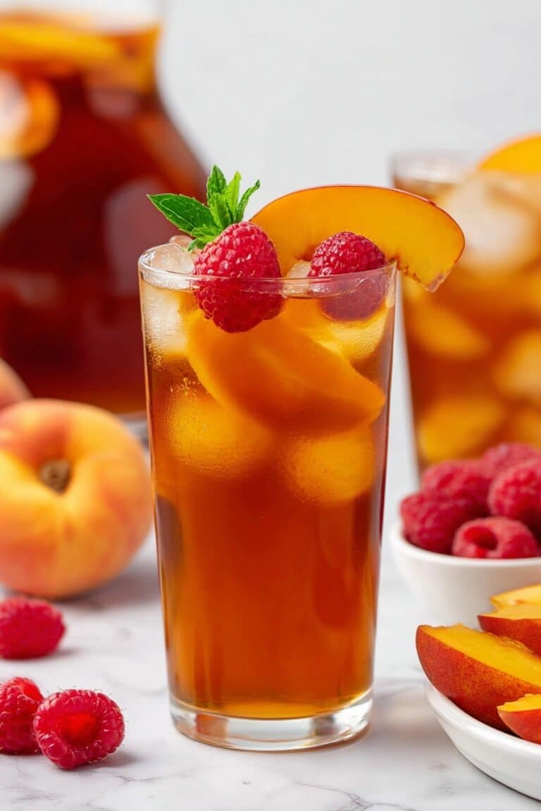 Refreshing Peach Iced Tea Recipe