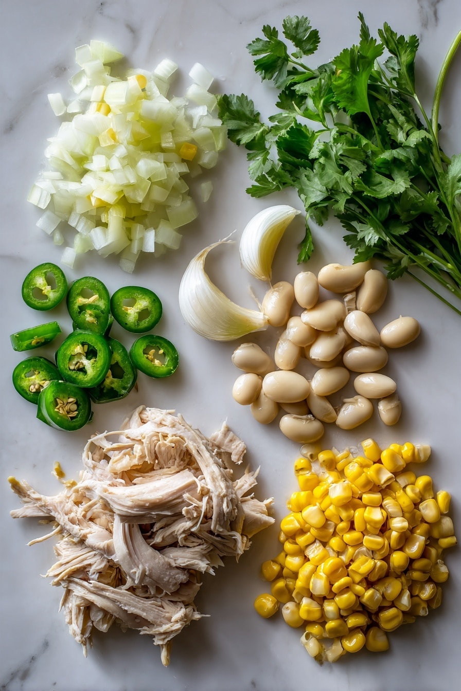 White Chicken Chili Recipe - Ingredients