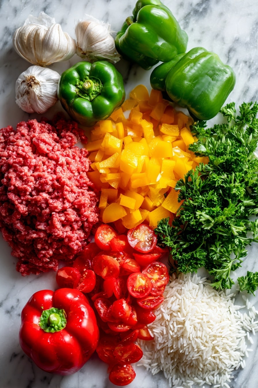 Stuffed Pepper Soup Recipe - Ingredients