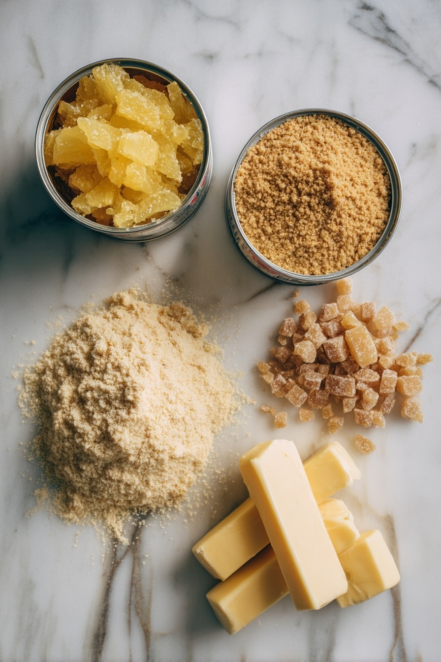 Pineapple Dump Cake Recipe - Ingredients
