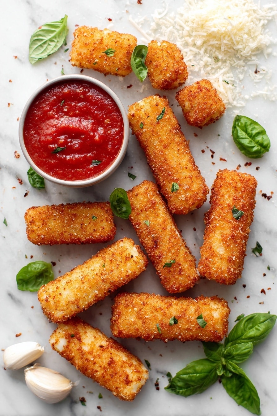 Air Fryer Frozen Mozzarella Sticks Recipe - Ingredients