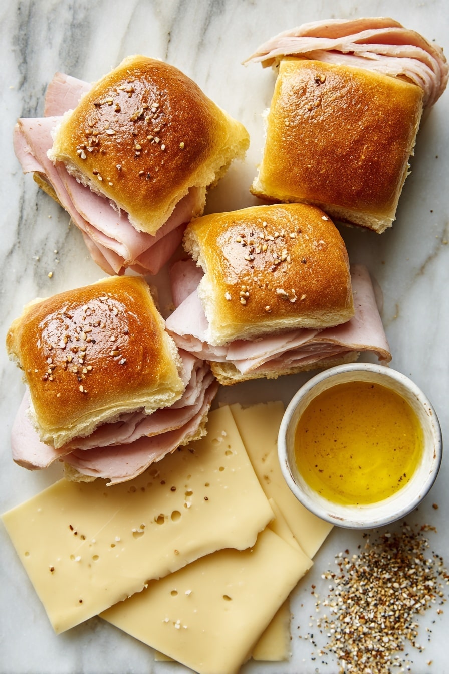 Turkey Slider Recipe with Hawaiian Rolls Recipe - Ingredients