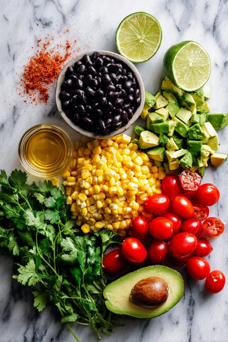 Black Bean and Avocado Salad Recipe - Ingredients