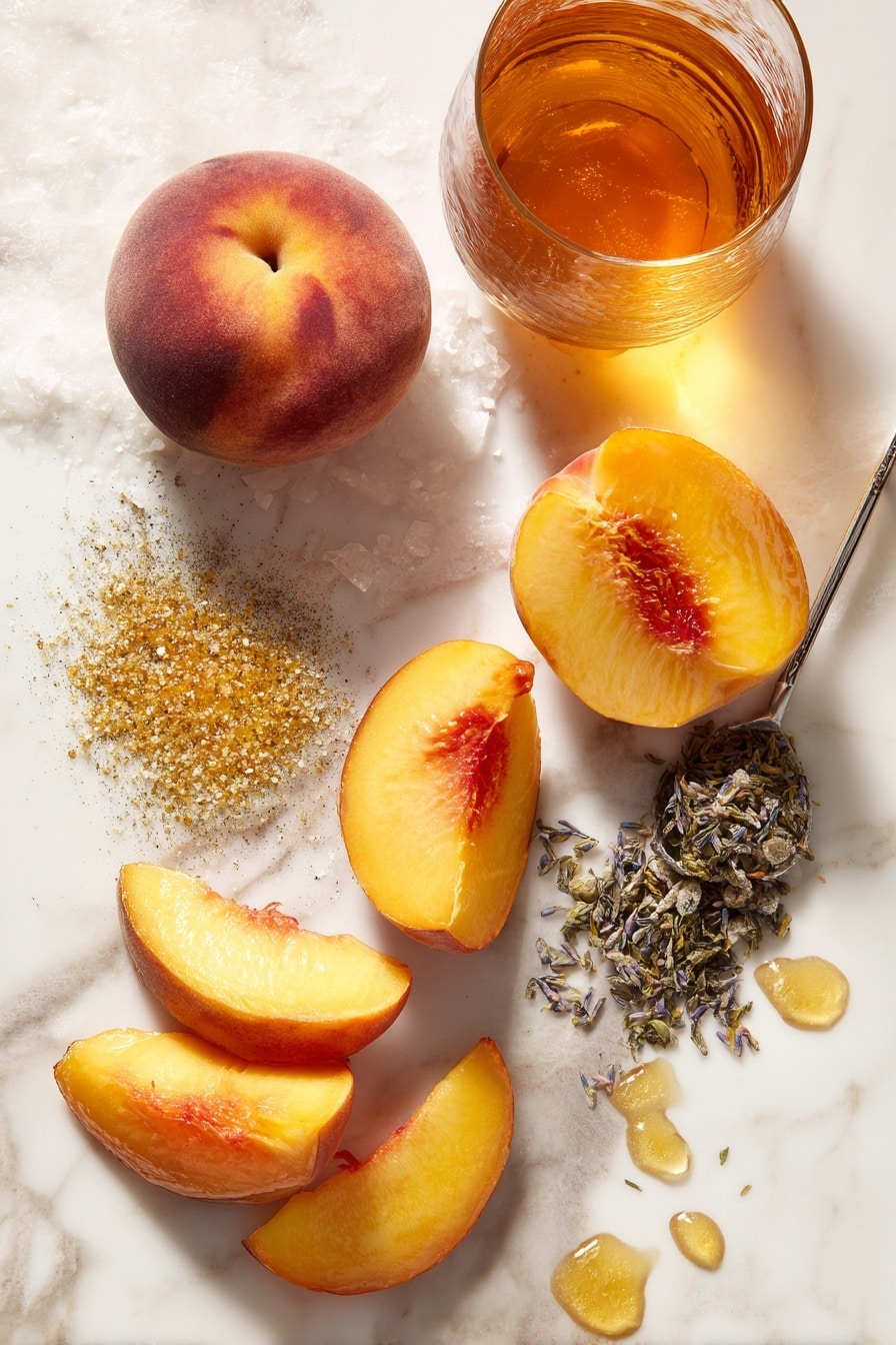 Refreshing Peach Iced Tea Recipe - Ingredients