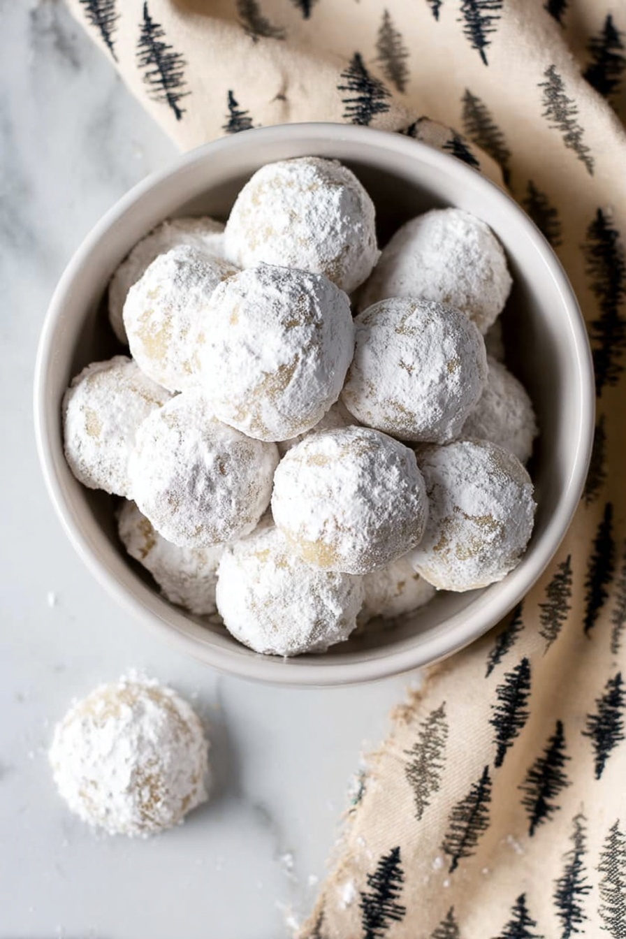 Pecan Snowball Cookies Recipe - Recipe Step