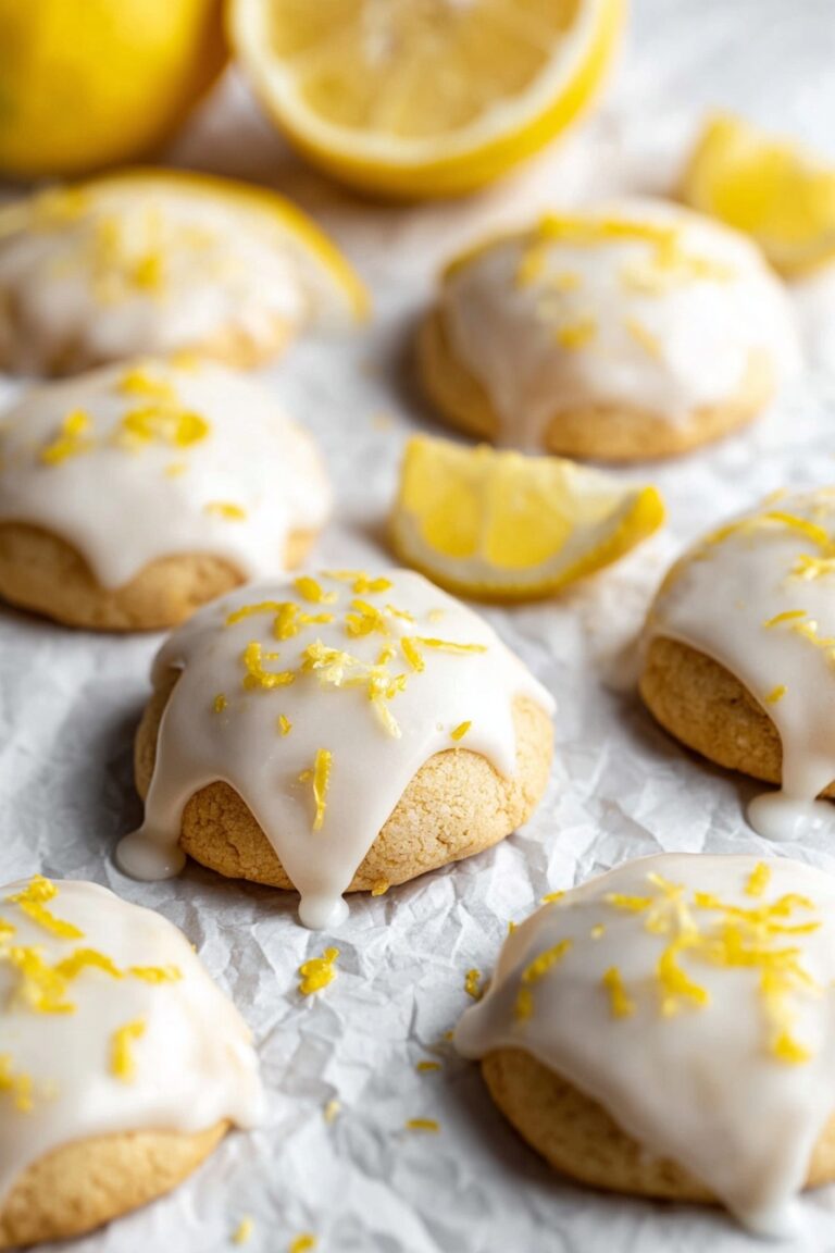 Lemon Drop Cookies with Lemon Glaze Recipe