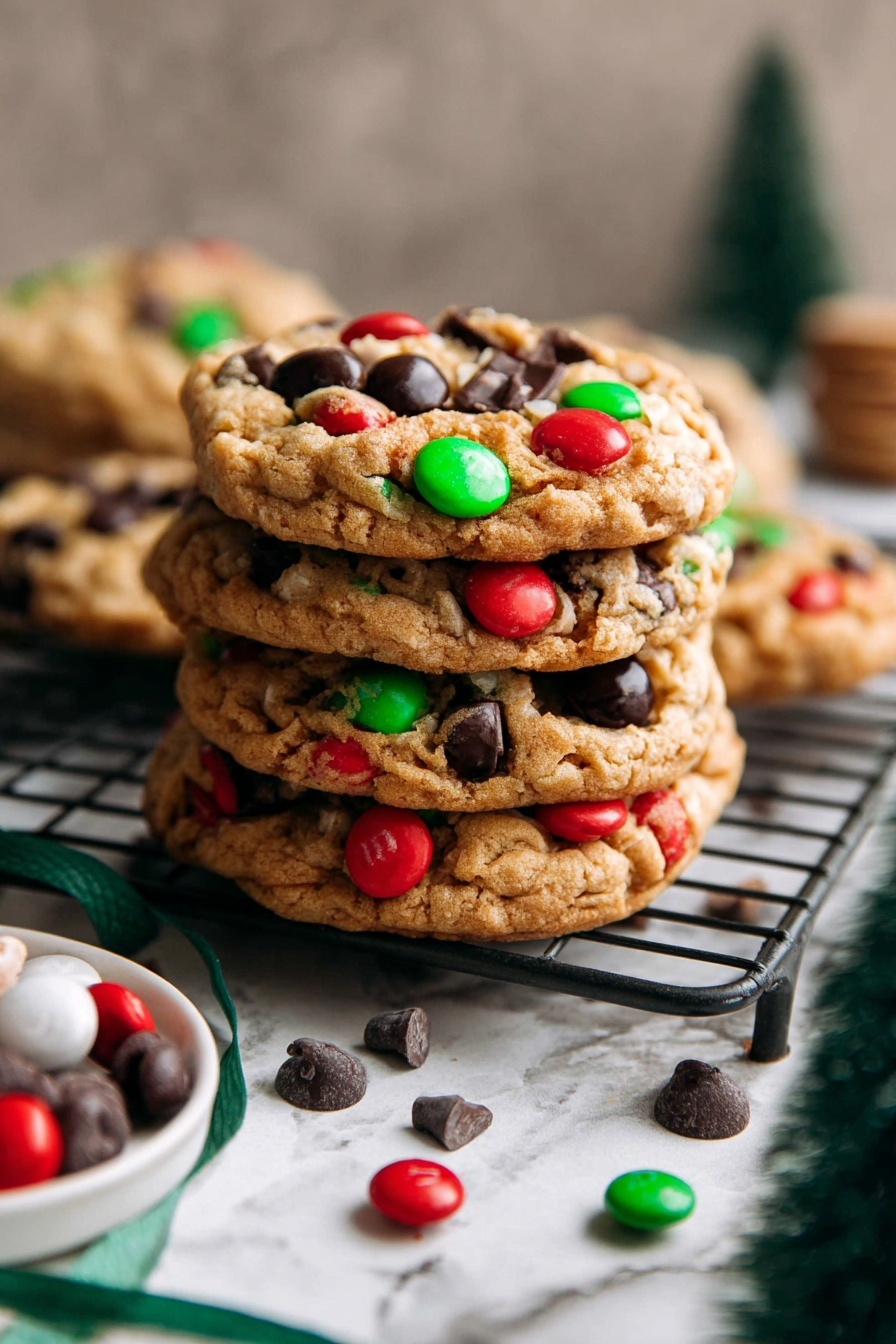 Christmas M&M Cookies Recipe - Recipe Step