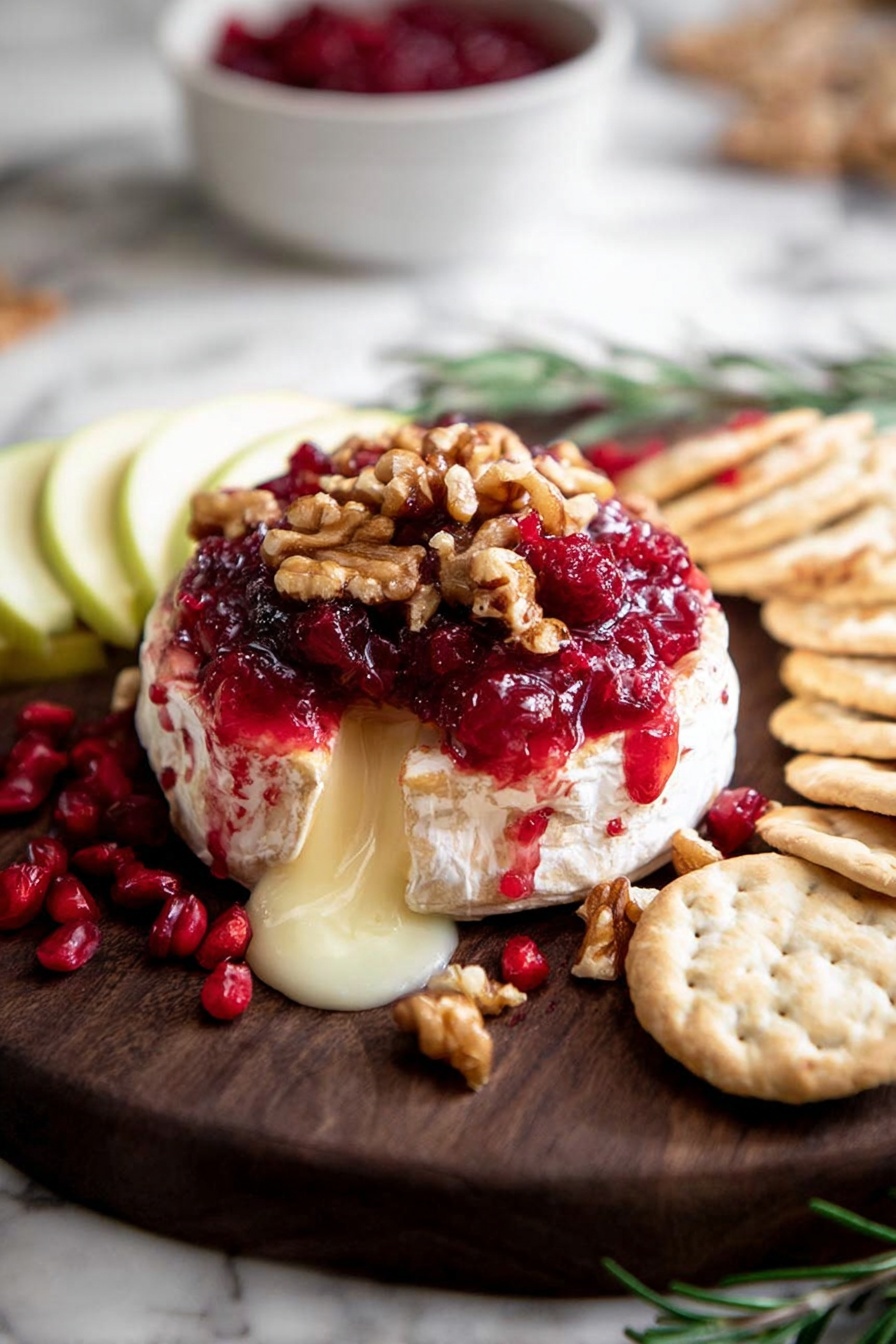 Cranberry Baked Brie Recipe - Recipe Step