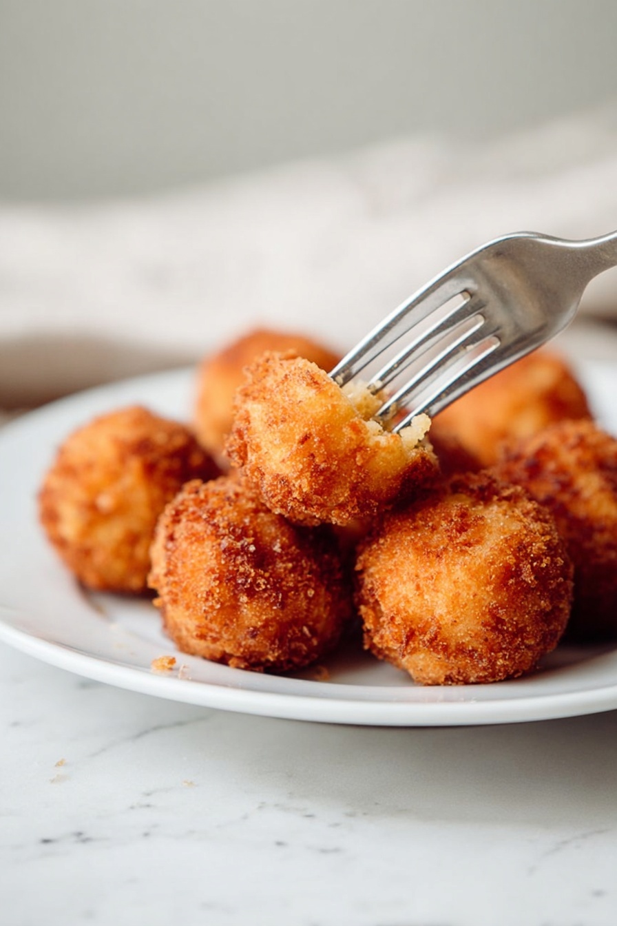 Crispy Fried Mac and Cheese Balls Recipe - Recipe Step