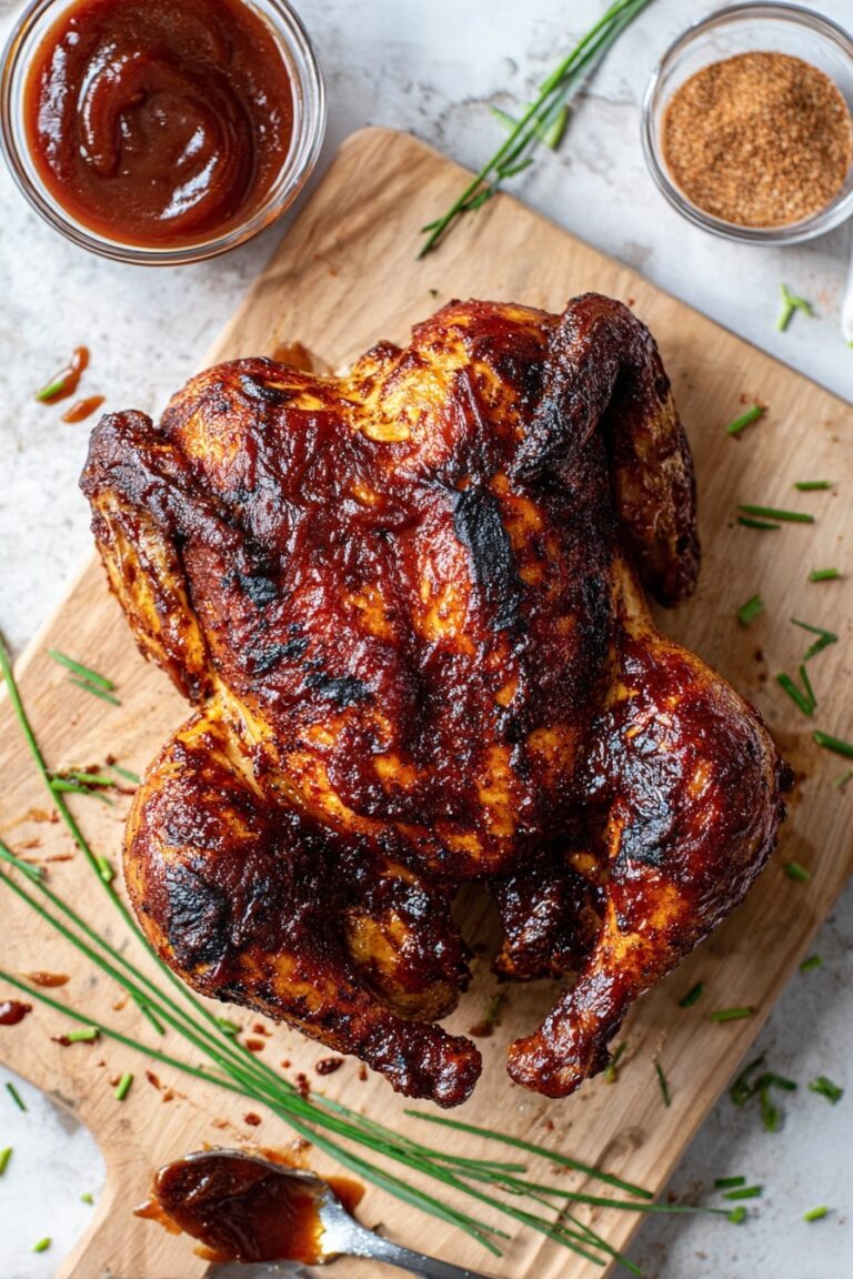 Grilled Cola BBQ Chicken Recipe