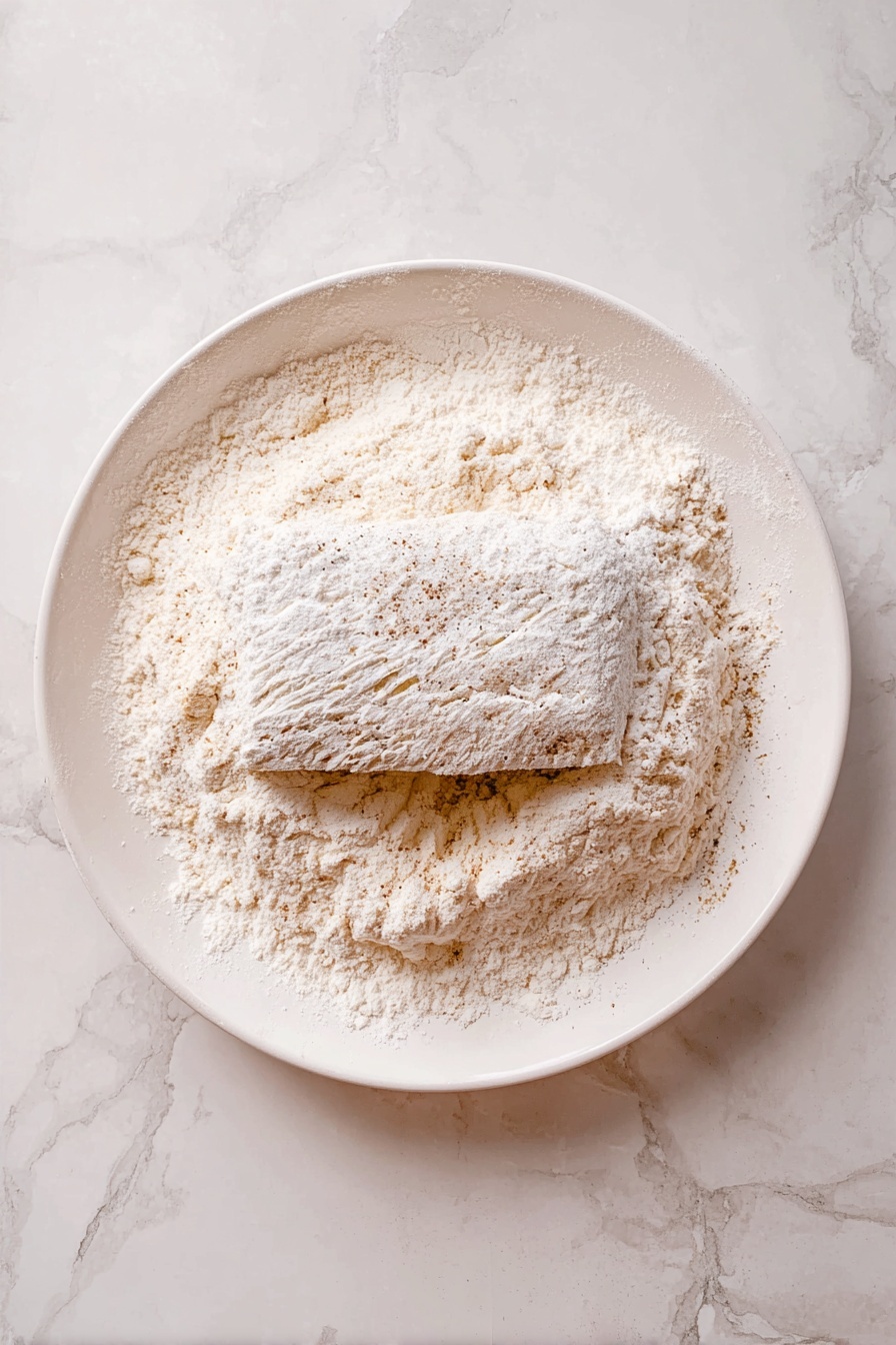 Air Fryer Chicken Fried Steak with Cream Gravy Recipe - Recipe Step