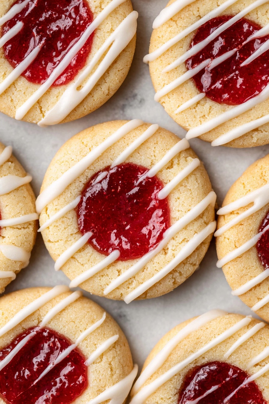 Jam Thumbprint Cookie Recipe - Serving Suggestion