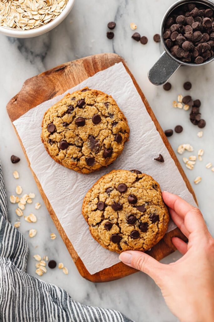Air Fryer Giant Oatmeal Cookie Recipe