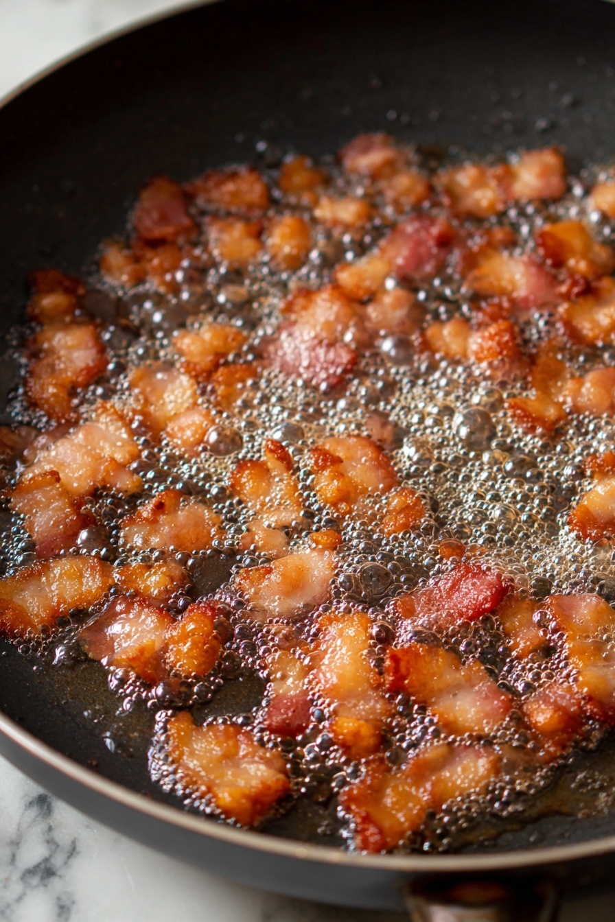 Creamy Pea Salad with Bacon and Cheese Recipe - Step by Step Instructions