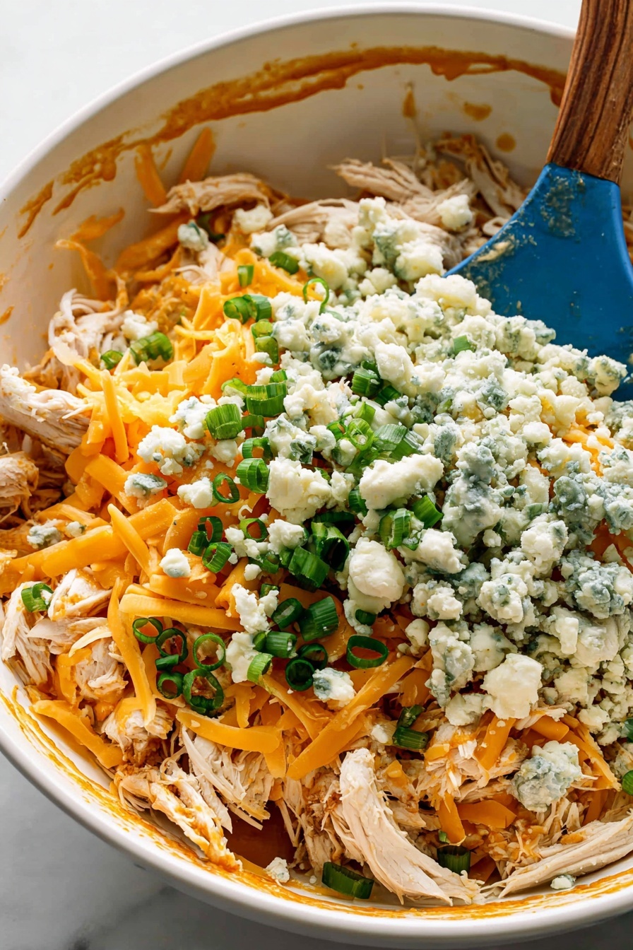 Crockpot Buffalo Chicken Dip Recipe - Step by Step Instructions