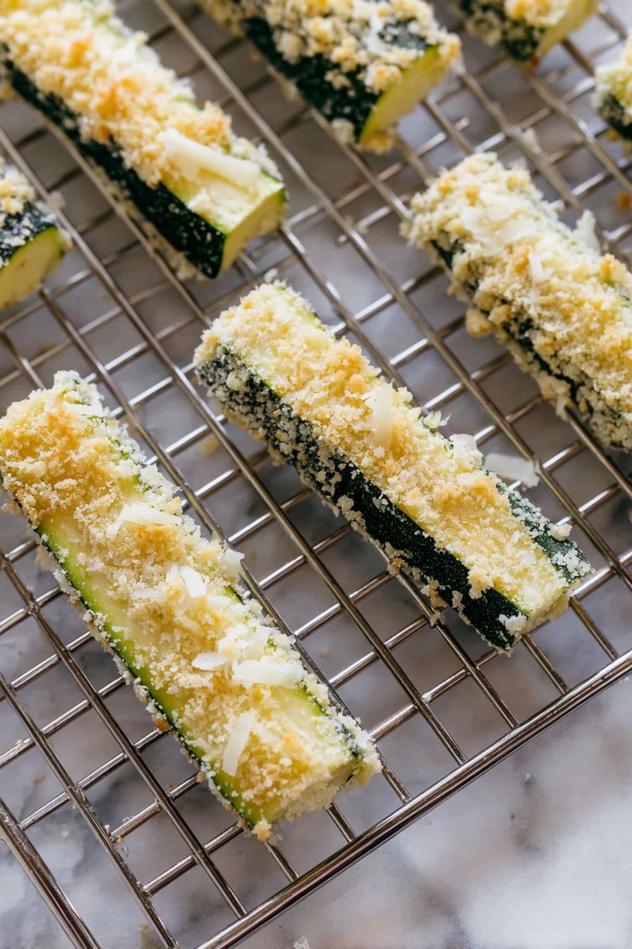 Baked Zucchini Fries with Dipping Sauce Recipe - Step by Step Instructions