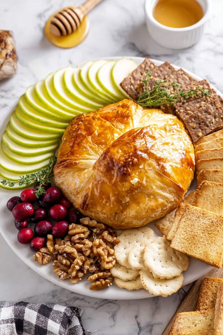Baked Brie in Puff Pastry Recipe