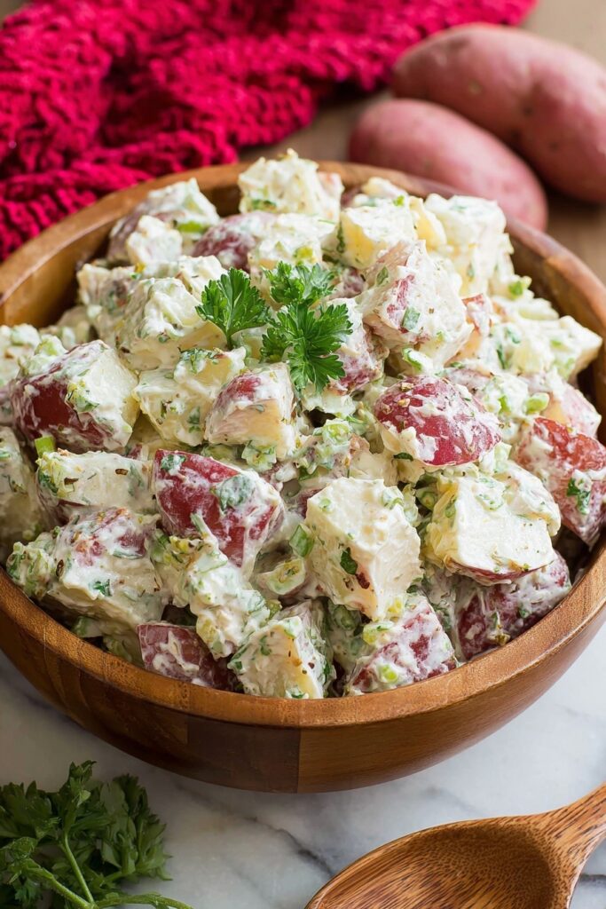 Red Potato Salad with Fresh Herbs Recipe