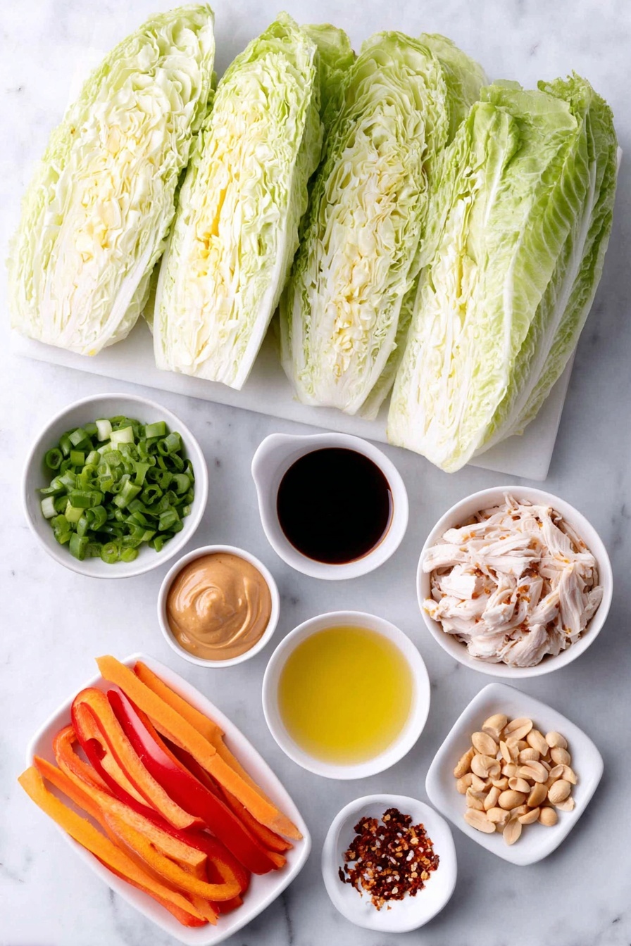 Chinese Chicken Salad with Peanut Dressing Recipe - Ingredients