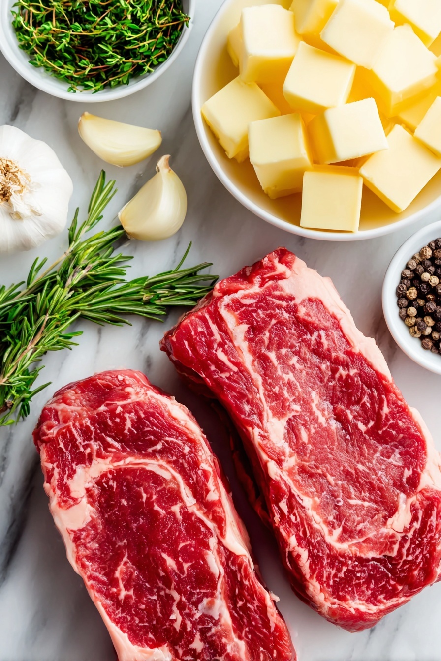 Garlic Butter Steak Recipe - Ingredients