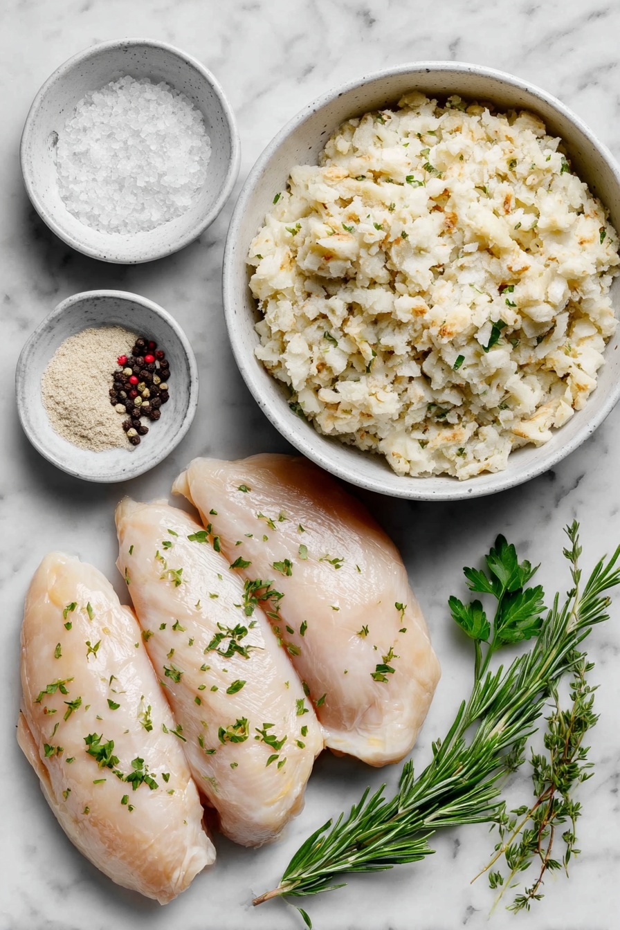 Stuffed Chicken Breast Recipe - Ingredients