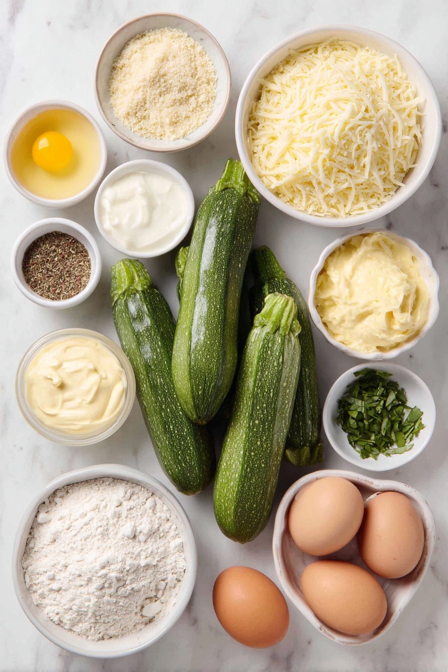 Baked Zucchini Fries with Dipping Sauce Recipe - Ingredients