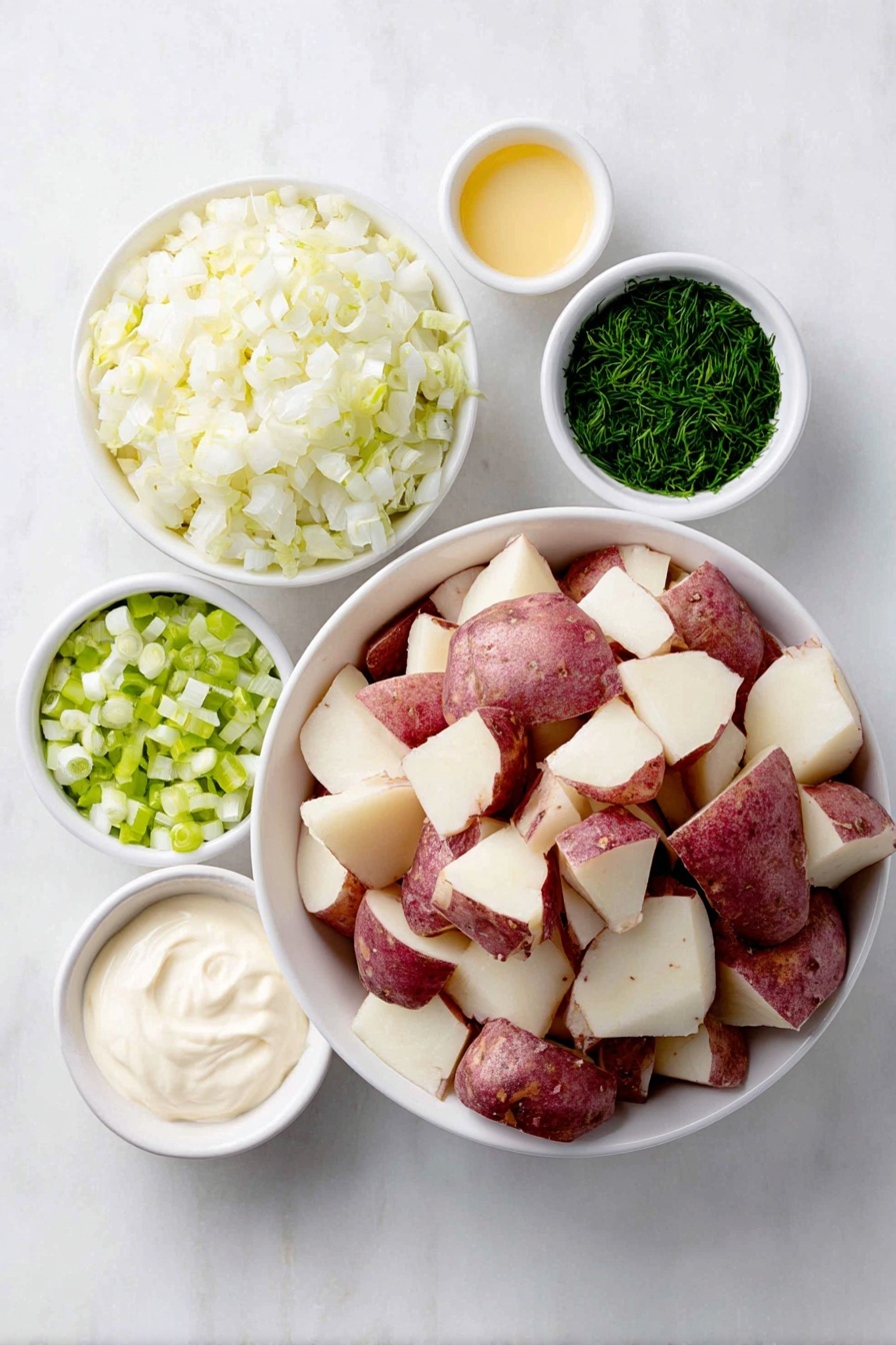Red Potato Salad with Fresh Herbs Recipe - Ingredients